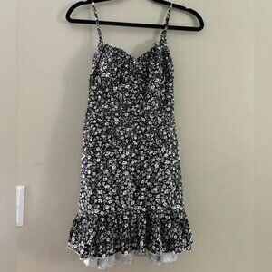 Amazon Black and White Floral dress
